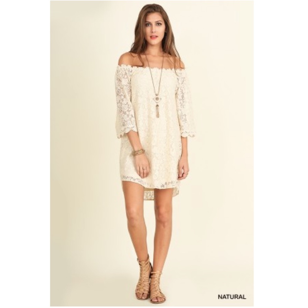 Umgee Only 1 left🔥Floral lace dress 👗 - Picture 2 of 4